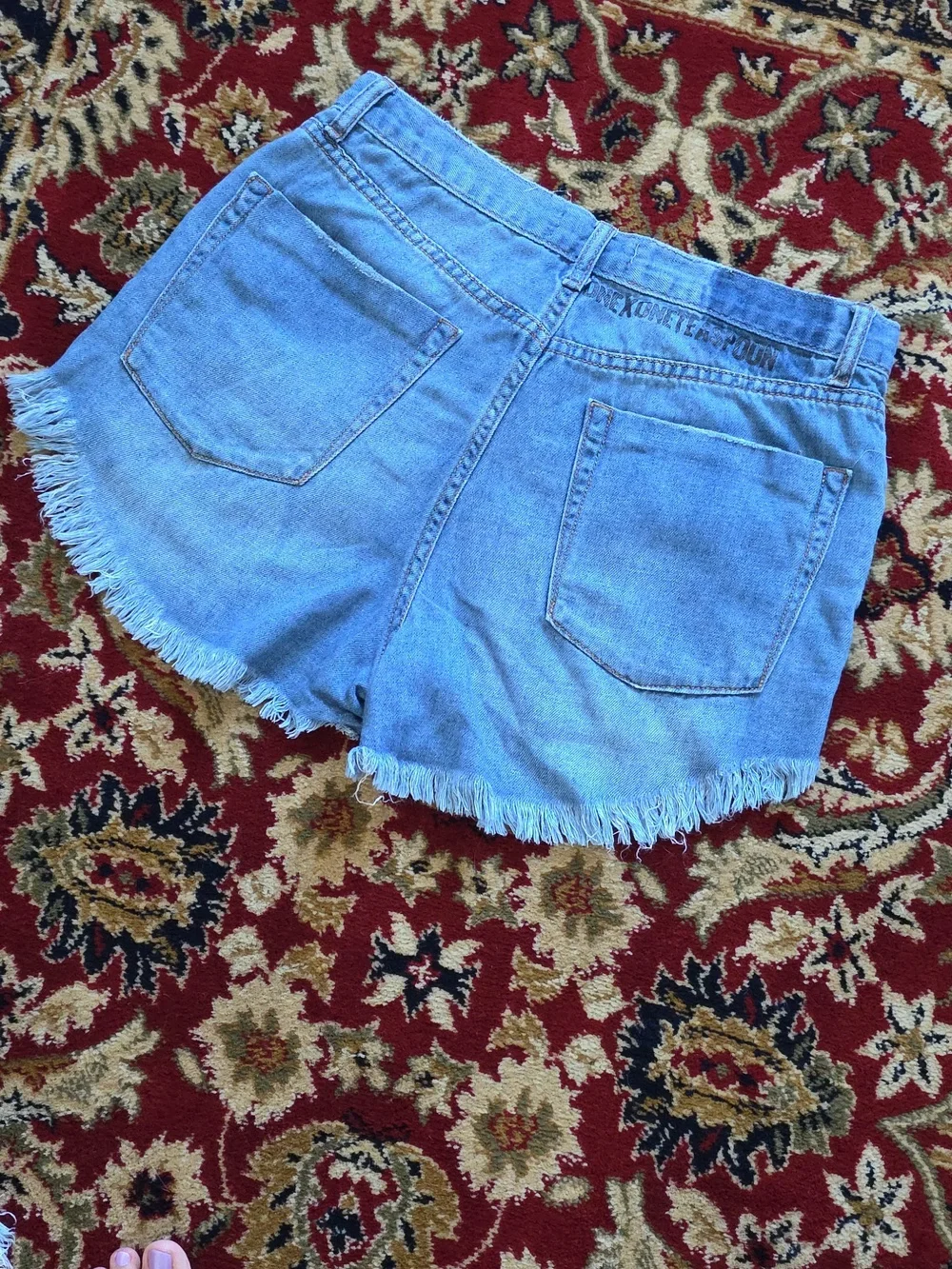 One Traspoon Denim Shorts